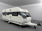 Hobby De Luxe 495 UL Enkele bedden Rolbed Voortent, Caravans en Kamperen, Hordeur, Rondzit, Hobby, Bedrijf
