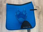 Blauw sjabrak met oornetje maat Full dressuur, Dieren en Toebehoren, Paarden en Pony's | Dekens en Dekjes, Dekje, Eu, Nieuw, Ophalen of Verzenden