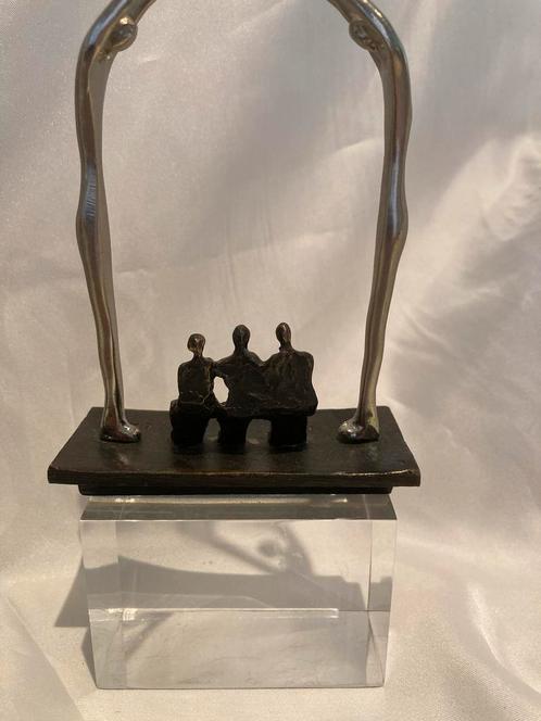 Sculptuur 'Verbondenheid' CAN Corry Ammerlaan, Antiek en Kunst, Kunst | Beelden en Houtsnijwerken, Ophalen of Verzenden