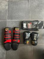 Joga boxhandschoenen en scheenbeschermers, Ophalen of Verzenden, Zo goed als nieuw