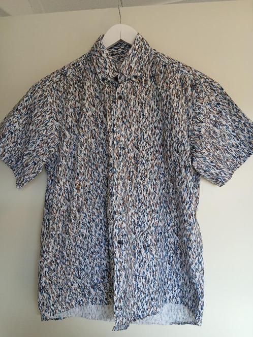 Overhemd Corrino Milano, Kleding | Heren, Overhemden, Zo goed als nieuw, Halswijdte 39/40 (M), Blauw, Ophalen of Verzenden