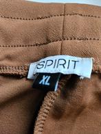 Cognac kleurige Spirit dames pantalon - maat XL, Bruin, Verzenden, Spirit, Maat 46/48 (XL) of groter