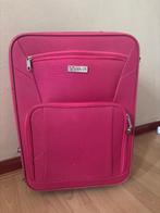 Koffer/trolley roze VAN OS, Ophalen of Verzenden, Zo goed als nieuw, Zacht kunststof, Slot