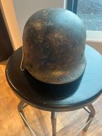 Duitse wehrmacht helm met camouflage, Verzamelen, Ophalen of Verzenden, Duitsland, Helm of Baret