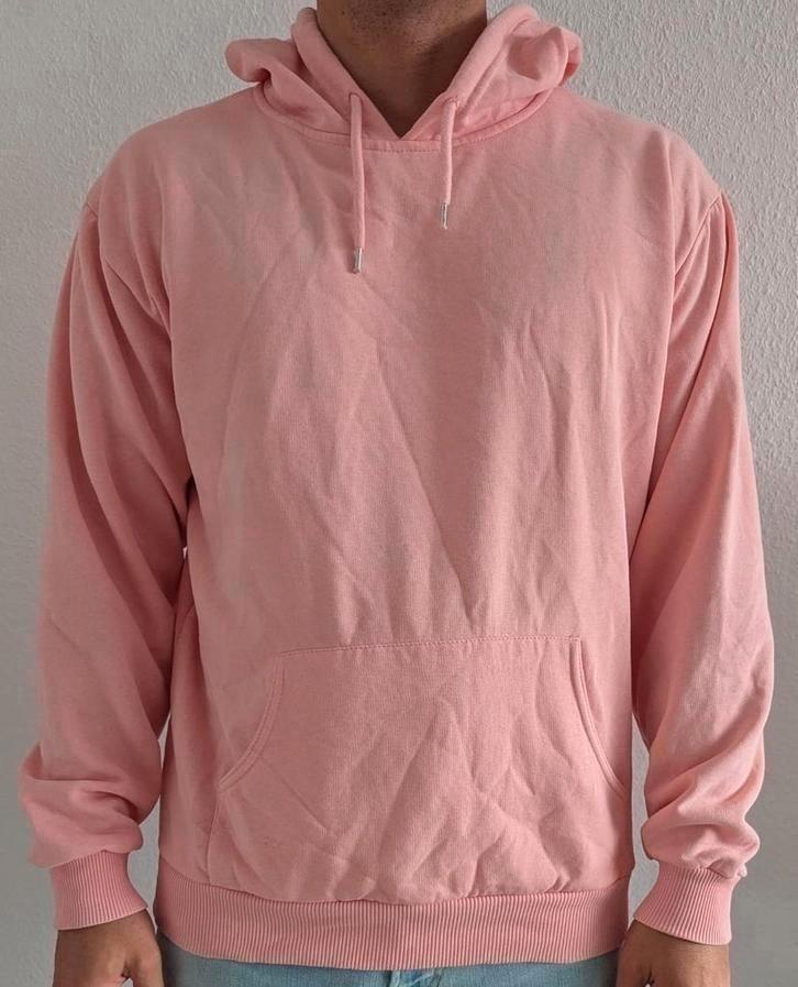Roze Trui Man | Met Capuchon & Zakken | Maat L | ZGAN!, Kleding | Heren, Truien en Vesten, Zo goed als nieuw, Maat 52/54 (L), Roze