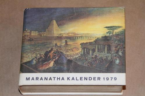 Maranatha Kalender 1979, Boeken, Esoterie en Spiritualiteit, Gelezen, Overige onderwerpen, Ophalen of Verzenden