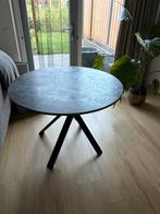 Ikea eettafel rond grijs, Huis en Inrichting, Tafels | Eettafels, Ophalen, Kunststof, Gebruikt, 50 tot 100 cm