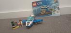 Lego city 60206 politiehelikopter, compleet, Ophalen of Verzenden, Zo goed als nieuw, Complete set, Lego