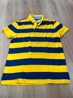 Tommy hilfiger geel blauw gestreepte polo l, Kleding | Heren, Polo's, Maat 52/54 (L), Geel, Tommy Hilfiger, Ophalen of Verzenden