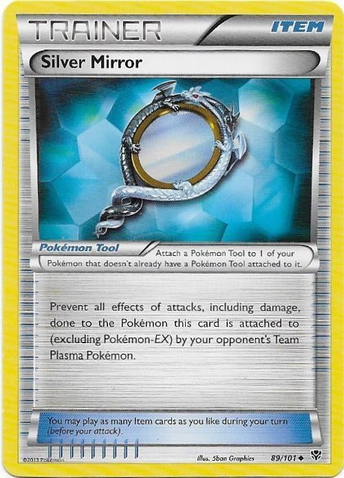 Plasma Blast,  Silver Mirror [uncommon] 89/101, Verzenden, Nieuw, Losse kaart