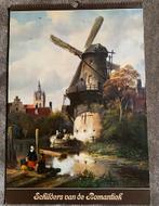 Vaka kunst kalender 1976 - mooi nostalgisch schilderij print, Ophalen of Verzenden