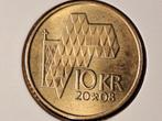 Noorwegen 10 kroner 2008, Postzegels en Munten, Ophalen of Verzenden, Overige landen