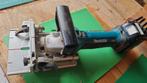 Makita lamellen frees ZGAN, Doe-het-zelf en Verbouw, Gereedschap | Freesmachines, Lamellenfrees, Accu, Ophalen of Verzenden, Zo goed als nieuw