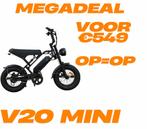 Fatbike V20 Mini 2.0 Nieuw!Actie! Versnelling en voetsteun, Ophalen of Verzenden, Nieuw, Minder dan 16 inch