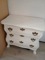 Witte commode met lades, Huis en Inrichting, Ophalen, Minder dan 50 cm, Gebruikt, Vintage