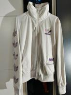 (L - Dames) Adidas Chile 62 Tracksuit Vest 2008 Polyester, Adidas, Wit, Maat 42/44 (L), Ophalen of Verzenden