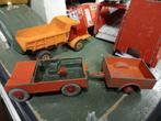 Land Rover met trailer Dinky Toys, Hobby en Vrije tijd, Modelauto's | 1:43, Ophalen of Verzenden, Gebruikt, Overige merken