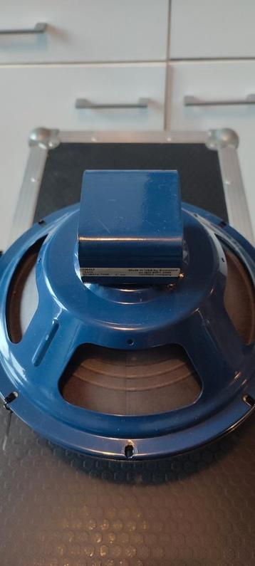 Eminence blue frame 102k alnico 10' speaker/ 8 ohms beschikbaar voor biedingen