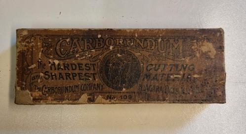 Carborundum Slijpsteen No. 109 - Vintage, Doe-het-zelf en Verbouw, Gereedschap | Handgereedschap, Gebruikt, Ophalen of Verzenden