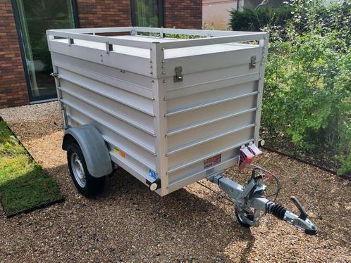 aanhangwagen, geheel afsluitbaar, aluminium, topkwaliteit, Auto diversen, Aanhangers en Bagagewagens, Zo goed als nieuw, Ophalen