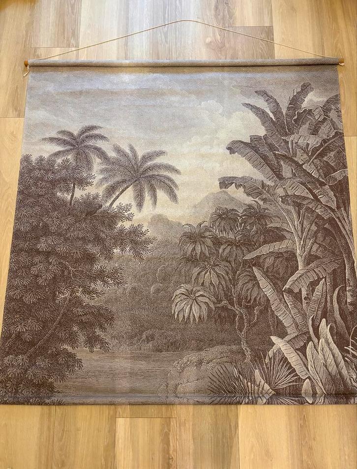 HKliving Wandkleed 150x150cm - Jungle Print, Huis en Inrichting, Stoffering | Tapijten en Kleden, Zo goed als nieuw, 150 tot 200 cm