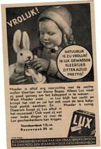 2x Vrolijk in LUX gewassen kleertjes zitten altijd prettig !, Verzamelen, Merken en Reclamevoorwerpen, Verzenden, Zo goed als nieuw