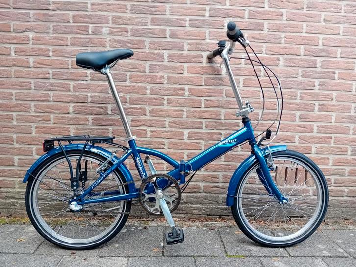 Zeer goede vouwfiets, 20" Citycat met 3 naafversnellingen, Fietsen en Brommers, Fietsen | Vouwfietsen, Zo goed als nieuw, 20 inch of meer