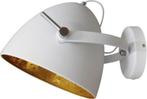 Wandlamp Egg Wit met gouden binnenkant, Ophalen of Verzenden, Nieuw