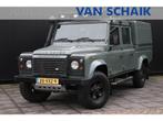 Land Rover Defender 2.4 TD 130" S Crew Cab | DUBBELE CABINE, Auto's, Land Rover, Stof, Gebruikt, 4 cilinders, 122 pk
