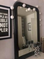 Brocante spiegel met verweerd spiegelglas, Ophalen, Rechthoekig, 50 tot 100 cm, 100 tot 150 cm