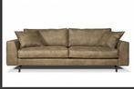 2x robuuste 2,5-zits comfortabele banken, olijfgroen, Ophalen, Gebruikt, 75 tot 100 cm, Stof