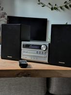 PanasonicSA-PM250 Microset met BT/CD/USB, Audio, Tv en Foto, Stereo-sets, Ophalen of Verzenden, Zo goed als nieuw, Cd-speler, Microset