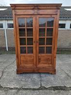 Prachtige antieke boekenkast, vitrine Louis Philippe, Ophalen