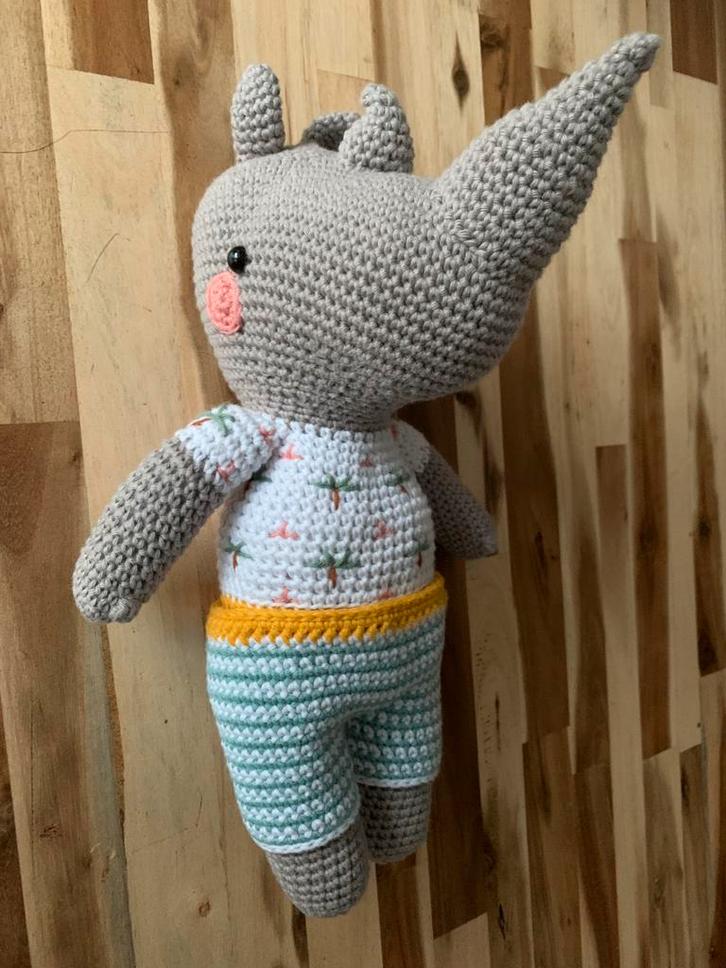 Gehaakte knuffel, Kinderen en Baby's, Speelgoed | Knuffels en Pluche, Nieuw, Overige typen, Ophalen of Verzenden