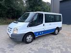 Ford Transit Kombi 300S 2.2 TDCi Ambiente Airco 9 persoons, Voorwielaandrijving, Euro 5, Gebruikt, Zwart