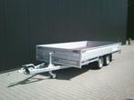 Plateauwagen Hulco. 405x203 cm. Nieuwstaat 3000 kg, Ophalen, Hulco, Zo goed als nieuw