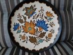 Flora Gouda Plateel Holland Handwerk! 3 stuks, Antiek en Kunst, Antiek | Wandborden en Tegels, Ophalen