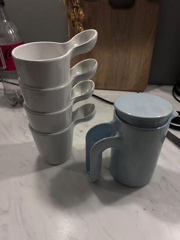 ROOM Copenhagen Ole Jensen Waterkan 0,5 L -Lichtblauw| Deens beschikbaar voor biedingen