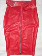 Latex kokerrok maat l, Kleding | Dames, Maat 38/40 (M), Verzenden, Zwart, Zo goed als nieuw