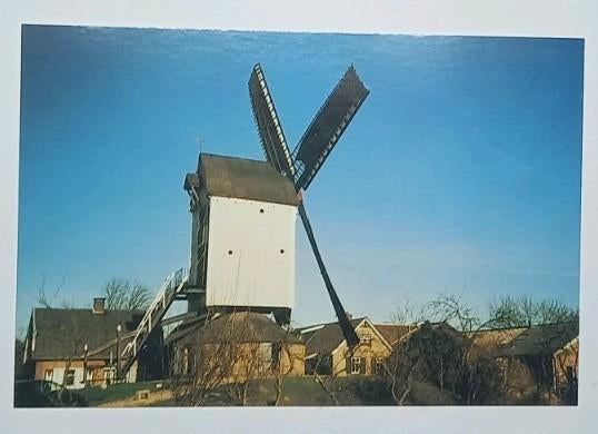Herveld  - Andelst ( Gld. ) Foto Standerd molen De Vink, Verzenden, 1980 tot heden, Foto, Zo goed als nieuw