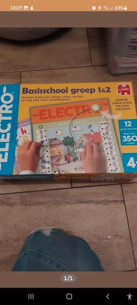 Electro groep 1-2, Kinderen en Baby's, Speelgoed | Educatief en Creatief, Zo goed als nieuw, Elektronica, Ophalen