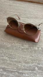 Ray-ban zonnebril unisex round, Ophalen of Verzenden, Zo goed als nieuw, Bruin, Ray-Ban