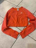 Gymshark Croptop - Maat M - Nieuwstaat, Kleding | Dames, Maat 38/40 (M), Nieuw, Oranje, Ophalen of Verzenden