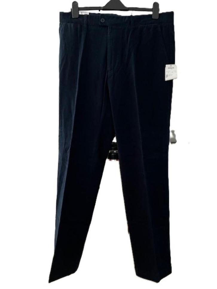 Nieuw BRAX Eric donkerblauw katoen broek pantalon 54 W38 L34, Kleding | Heren, Broeken en Pantalons, Nieuw, Maat 52/54 (L), Blauw