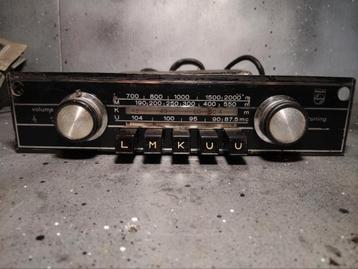 Zeldzame Philips Autoradio Oltdtimer Oltimer Vintage  beschikbaar voor biedingen