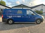 Vito 111 CDI LANG MARGE RIJD ALS MIEUW!, Auto's, Zwart, 4 cilinders, Blauw, Bedrijf