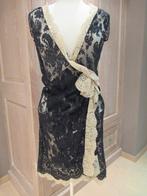 Nieuwe kanten overslagjurk van Just in Case, mt 38, Kleding | Dames, Maat 38/40 (M), Verzenden, Zwart, Nieuw