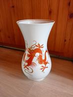 Vintage Vaas met Drakenmotief, Ophalen of Verzenden