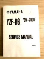 Yamaha YZF-R6 1999-2000 Service Manual, Motoren, Handleidingen en Instructieboekjes, Verzenden, Yamaha