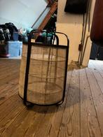 Hanglamp met jutte, Huis en Inrichting, Lampen | Hanglampen, Ophalen, Zo goed als nieuw, Minder dan 50 cm